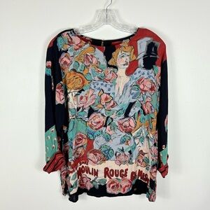 Carole Little Top Women’s 10 Moulin Rouge